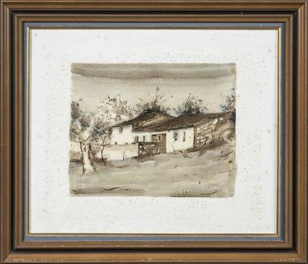 Georges DAMIN (nacido en 1942).
Paisaje provenzal
