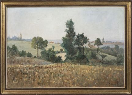 Armand Auguste BALOUZET (1858–1905).
Hilly Landsca