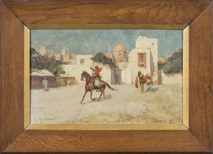 Charles MONTLEVAULT (1835–1897)
"Horseman in North