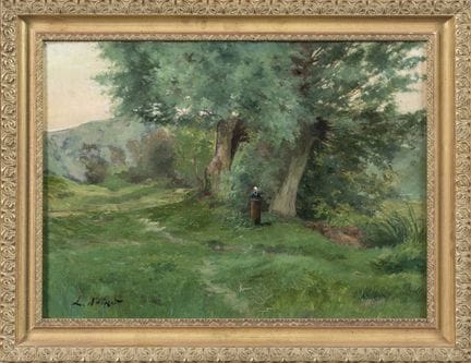 Louis NOIROT (1820–1902)
Woman Under Tall Trees
Oi