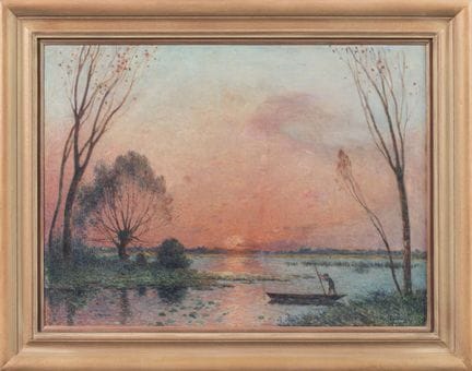 Ferdinand LOYEN DU PUIGAUDEAU (1864–1930) 
Sunset 
