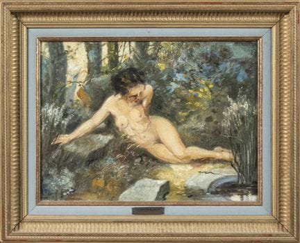 Georges CLAYES (activo en el siglo XX).
«Desnudo f
