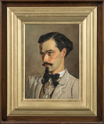 Late 19th-Century Italian School
"Portrait of an A