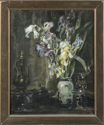 Eugène BAUDIN (1843–1907). 
"Bouquet of Irises."
O