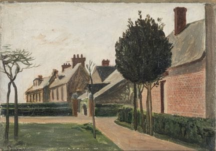 Alexandre GARBELL (1903-1970)
Paisaje con una casa