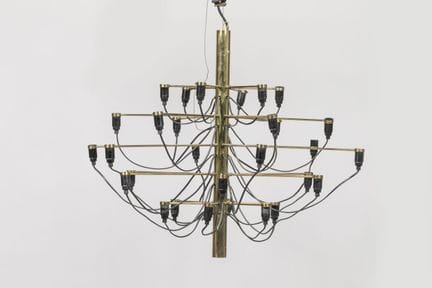 Gino Sarfati (1912-1985)
Grand lustre à fût centra