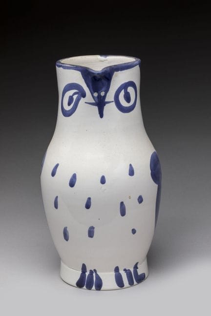 Pablo Picasso (1881–1973) 
“Owl”
Turned pitcher ma