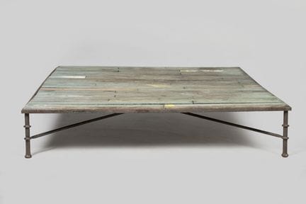 Inspired by Diego Giacometti
Square coffee table w