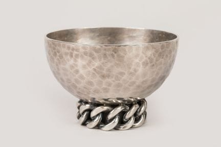 Jean Desprès (1889–1980)
Hammered silver plated me
