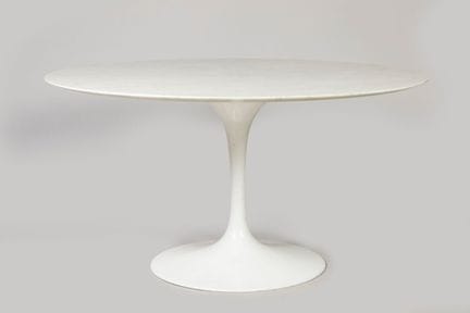 Eero Saarinen (1910-1961)
Tulip" round table with 