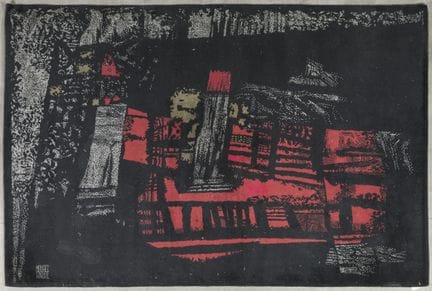 Maurice André (1914-1985)
« Aurore »
Tapis des ann