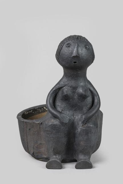 Jacques Pouchain (1927–2015)
Tray made of black gl