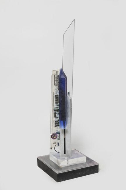 Gilles Roussi (né en 1947)
Sculpture cinétique en 