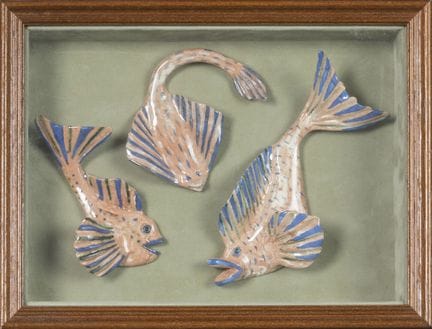 Vallauris 
A collection of 63 flat-backed frames, 