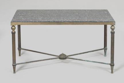 In the Style of Baguès
Rectangular coffee table wi