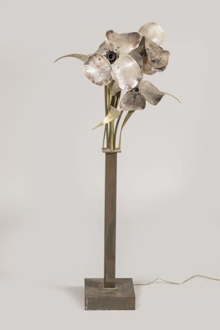 Willy Daro (1918-1990)
Lampe d'ambiance à fût cent