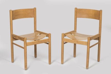 Dans le goût de Grete Jalk
Série de quatre chaises