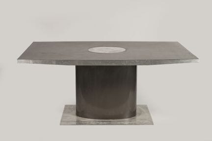 Willy Rizzo (1928–2013)
Brown-lacquered wooden din