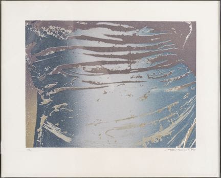 里希耶（20-21世纪）。
《过度曝光》。
维林纸彩色石版画
右下角签名，左下角标注“11/12”。