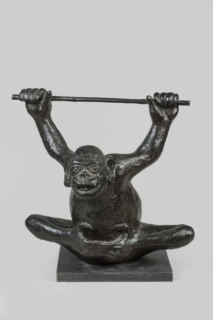 Dodie YENCESSE (geb. 1928)
„An einer Stange hängen