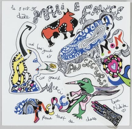 Niki de SAINT PHALLE (1930–2002)
Eigenhändiger Bri