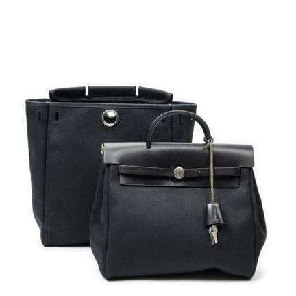 HERMÈS - SAC à dos, modèle "Herbag à Dos", PM, en 