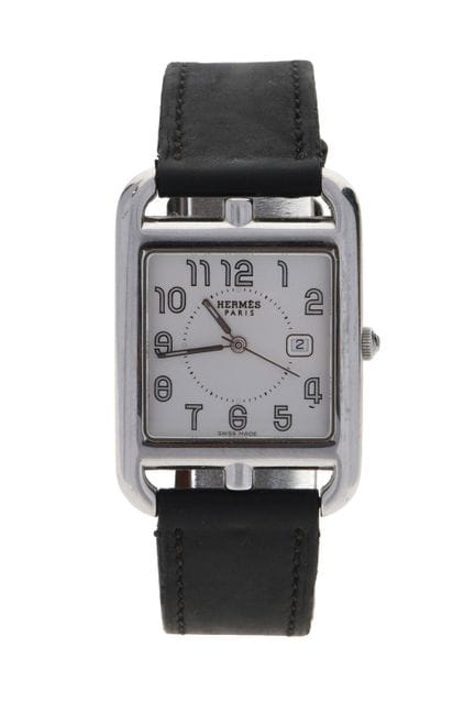 HERMÈS Paris - MONTRE bracelet modèle "Cape cod GM