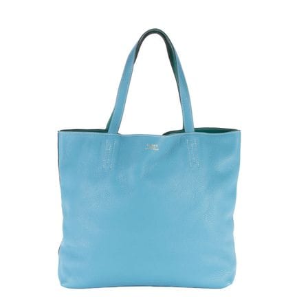 HERMÈS - SAC cabas réversible, modèle "Double Sens