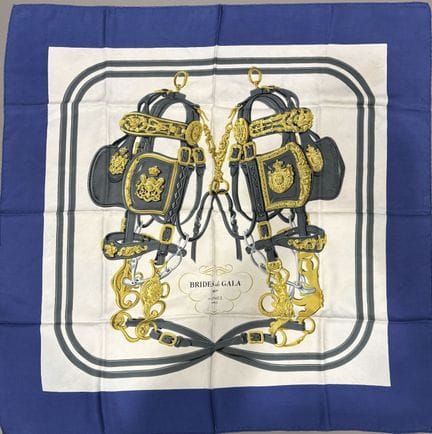 HERMÈS Paris, hergestellt in Frankreich
Bedrucktes
