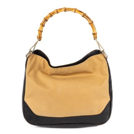 GUCCI - SAC à main, modèle "Bamboo Top Handle", en