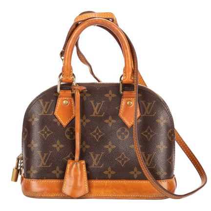 LOUIS VUITTON - SAC à main, modèle "Alma BB", en t