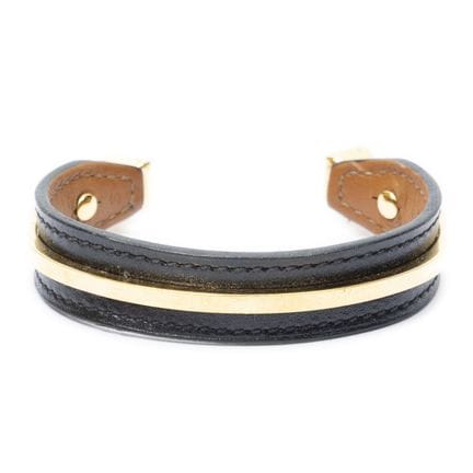 HERMÈS - BRACELET, modèle "Binome Cuff", taille S,