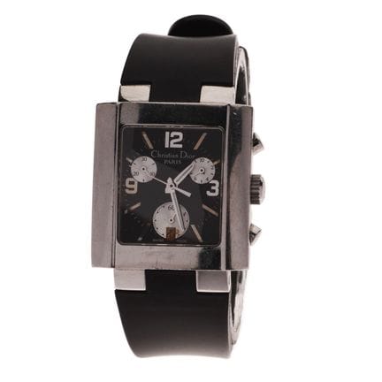 DIOR - MONTRE bracelet de dame modèle "Riva" chron