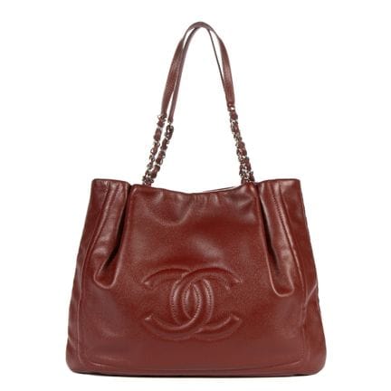 CHANEL - SAC à main, modèle "Chain Tote Bag", en c
