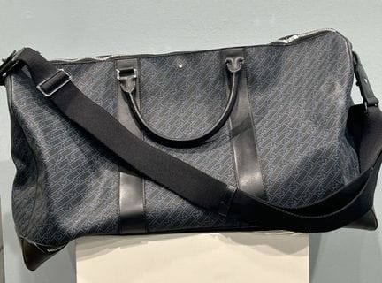 MONT BLANC - SAC de voyage, modèle "Polochon" en t