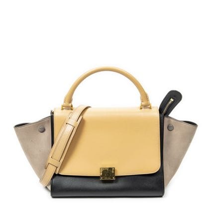 CELINE - SAC à main porté épaule, modèle "Small Tr