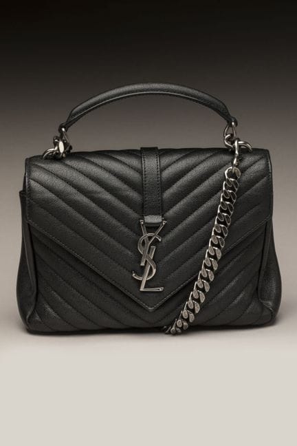 YVES SAINT-LAURENT - Handtasche Modell "Collège" a