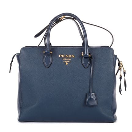 PRADA - SAC à main porté épaule, modèle "Galleria 