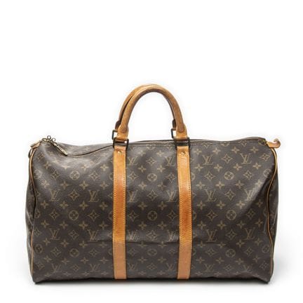 LOUIS VUITTON - SAC de voyage, modèle "Keepall 50"