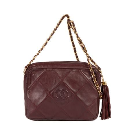 CHANEL - SAC à main porté épaule, modèle "Vintage 