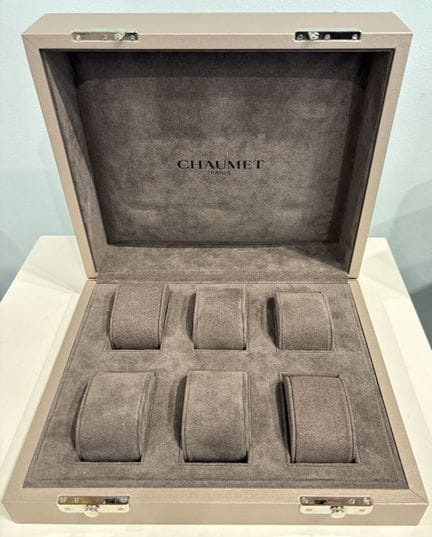 CHAUMET - COFFRET horloger de présentation pour si