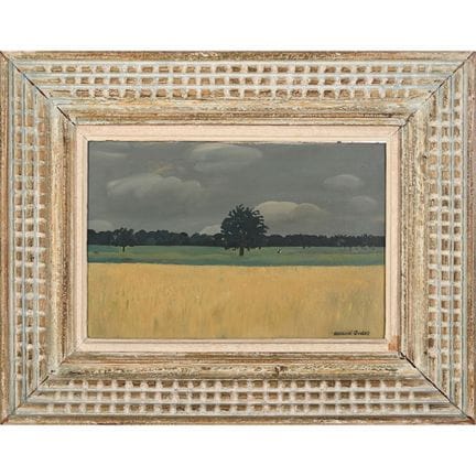 Roland OUDOT (1897–1981). “Wheat Fields in a Storm
