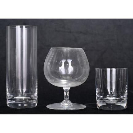 BACCARAT nella loro confezione. SET DI 11 bicchier