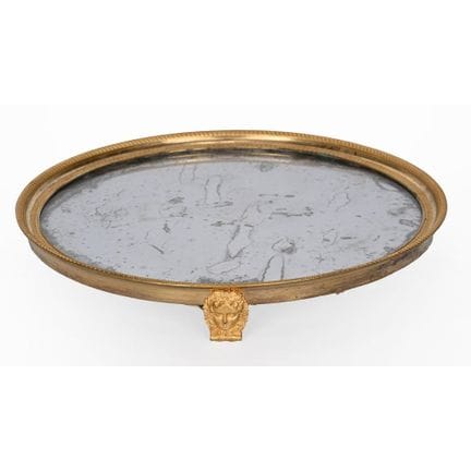 PICCOLO COPERTO DA TAVOLA IN STILE IMPERO in bronz