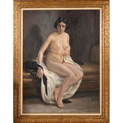 DAYNES-GRASSOT Suzanne. (1884-1976). «Modèle nu as
