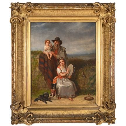 DE LATOUR, Edouard. (1816–1863). „Familie von Gauk
