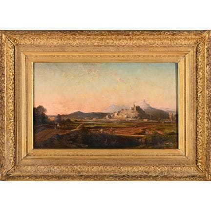 COURDOUAN Vincent. (1810-1893). «Le troupeau près 