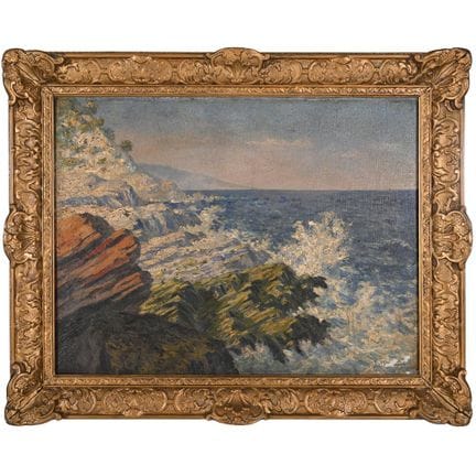 NAILLOD, Charles. (1876–1941). “Seaside near Cap F