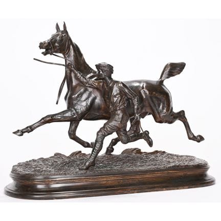 DU PASSAGE, Conte Arthur (1838-1909). «Cavallo all