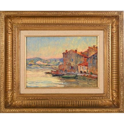 BERONNEAU André. (1886-1973). «Bord de mer méditer